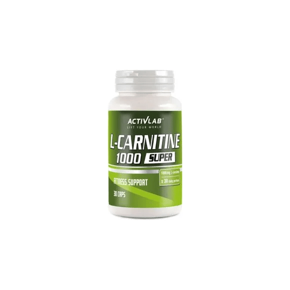 Activlab L-Carnitine 1000, kapsułki, 30 szt. Activlab L-Carnitine 1000, kapsułki, 30 szt. - zdjęcie produktu
