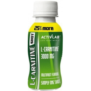 Activlab L-carnitine, shot, smak owoców leśnych, 100 ml - zdjęcie produktu