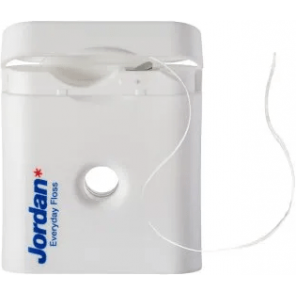 Jordan, Everyday Floss, nić dentystyczna woskowana, miętowa, 50m - zdjęcie produktu