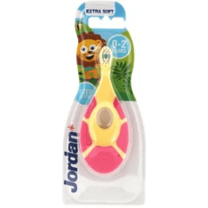 Jordan, szczoteczka do zębów dla dzieci, Step by Step 0-2 lata, Extra Soft, 1 szt. - zdjęcie produktu