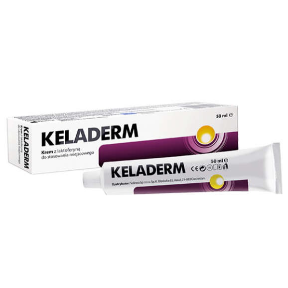 Keladerm, krem z laktoferyną, 50 ml Keladerm, krem z laktoferyną, 50 ml - zdjęcie produktu