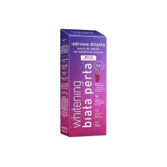 Biała Perła Med Periodontitis, pasta do zębów przeciw paradontozie, 75 ml - zdjęcie produktu