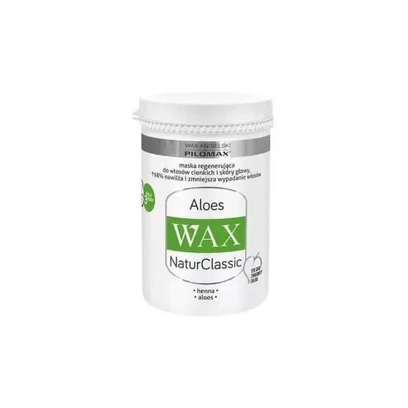 WAX Pilomax, Aloes, maska regenerująca do włosów cienkich, 480 ml WAX Pilomax, Aloes, maska regenerująca do włosów cienkich, 480 ml - zdjęcie produktu