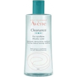 Avene Cleanance, woda micelarna do twarzy i oczu, skóra tłusta z niedoskonałościami, 400 ml - zdjęcie produktu