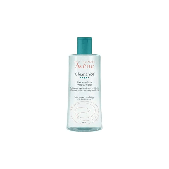 Avene Cleanance, woda micelarna do twarzy i oczu, skóra tłusta z niedoskonałościami, 400 ml Avene Cleanance, woda micelarna do twarzy i oczu, skóra tłusta z niedoskonałościami, 400 ml - zdjęcie produktu