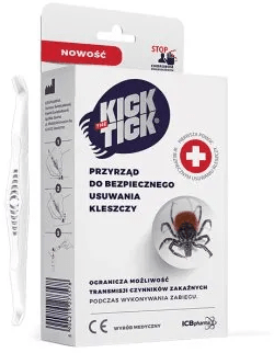 Kick the Tick, przyrząd do bezpiecznego usuwania kleszczy, 1 szt.