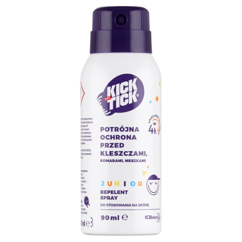 Kick the Tick Junior, spray na kleszcze, komary i meszki , 90 ml