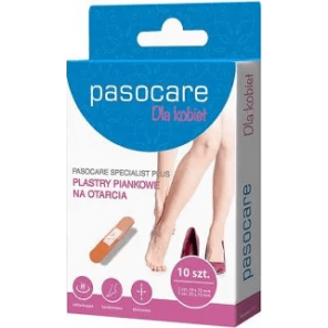 Pasocare Specialist Plus, plastry piankowe na otarcia, zestaw, 10 szt. - zdjęcie produktu
