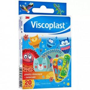 Plastry Viscoplast Zwierzaki, 20 sztuk - zdjęcie produktu