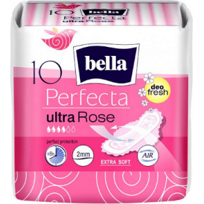 Podpaski Bella Perfecta Ultra, ROSE, 10 szt. - zdjęcie produktu