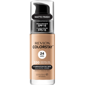 Podkład w płynie Revlon ColorStay For Combination/Oily Skin SPF 15 330 NATURAL TAN - zdjęcie produktu
