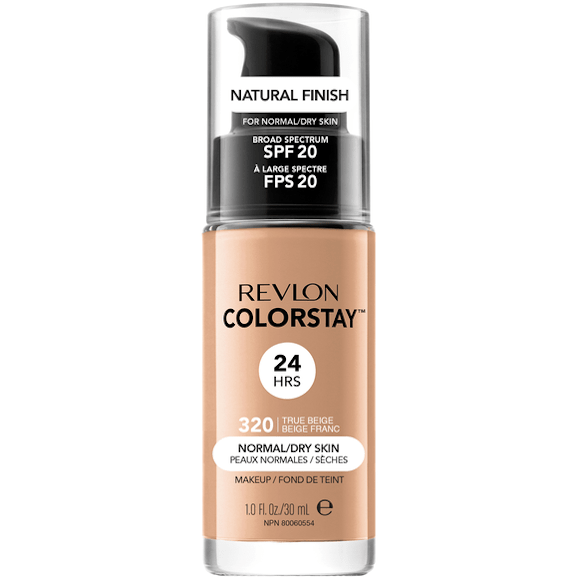 Podkład w płynie Revlon ColorStay For Normal/Dry Skin SPF 20 320 TRUE BEIGE Podkład w płynie Revlon ColorStay For Normal/Dry Skin SPF 20 320 TRUE BEIGE - zdjęcie produktu
