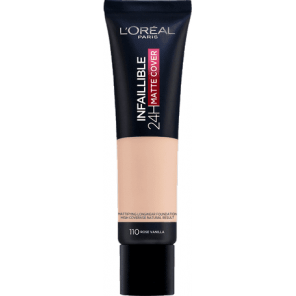 Podkład do twarzy matujący L'Oreal Paris Infaillible 24H Matte Cover 110 ROSE VANILLA - zdjęcie produktu