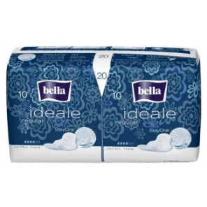 Bella Ideale, podpaski higieniczne StayDrai ze skrzydełkami, ultracienkie, Regular, 20 szt. - zdjęcie produktu