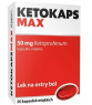 Ketokaps Max 50 mg, 20 kapsułek miękkich Ketokaps Max 50 mg, 20 kapsułek miękkich - zdjęcie produktu