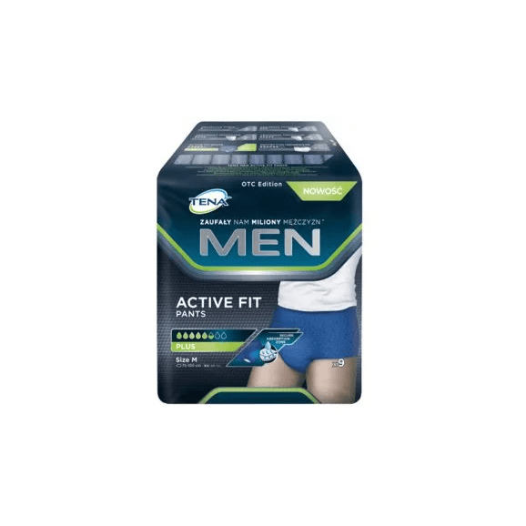 Majtki chłonne TENA Men Plus S/M pieluchomajtki pieluchy dla dorosłych Majtki chłonne TENA Men Plus S/M pieluchomajtki pieluchy dla dorosłych - zdjęcie produktu