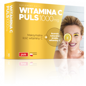Witamina C Puls, 1000mg, 30kaps. - zdjęcie produktu