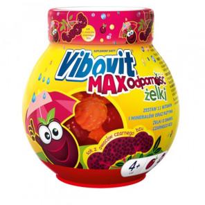 Vibovit Max Odporność, żelki, smak czarnego bzu, 50 szt. - zdjęcie produktu