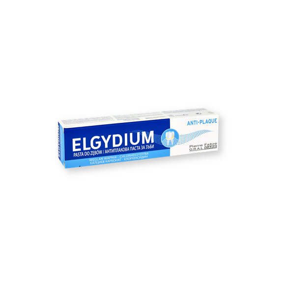 Elgydium Anti Plaque, pasta do zębów, antybakteryjna, 75 ml Elgydium Anti Plaque, pasta do zębów, antybakteryjna, 75 ml - zdjęcie produktu