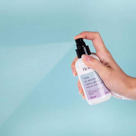BIOLAVEN Tonik do włosów i skóry głowy z octem winogronowym (150 ml) BIOLAVEN Tonik do włosów i skóry głowy z octem winogronowym (150 ml) - zdjęcie produktu