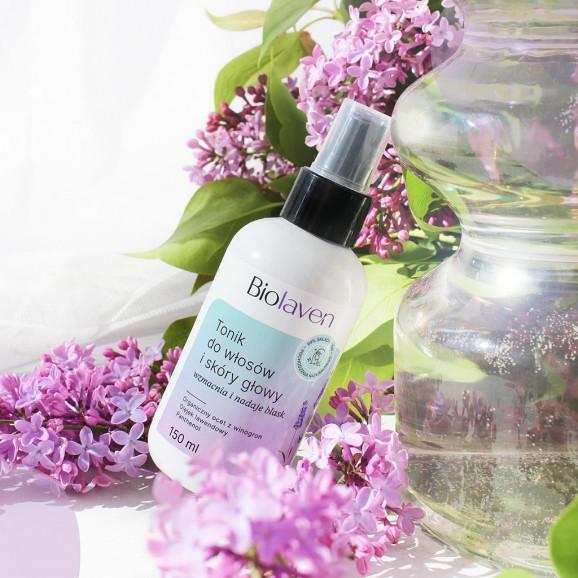 BIOLAVEN Tonik do włosów i skóry głowy z octem winogronowym (150 ml) BIOLAVEN Tonik do włosów i skóry głowy z octem winogronowym (150 ml) - zdjęcie produktu