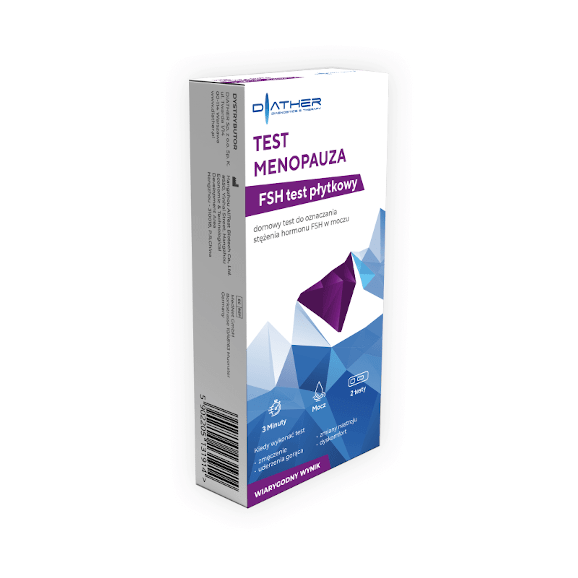 Test Diather Menopauza kasetkowy, 2 szt. Test Diather Menopauza kasetkowy, 2 szt. - zdjęcie produktu