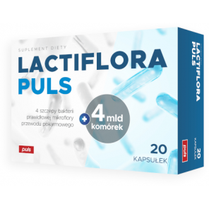 Lactiflora Puls, probiotyk, 20 kaps. - zdjęcie produktu