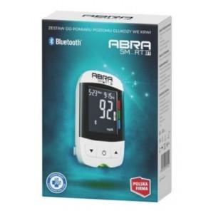 ABRA SMART BT Zestaw do pomiaru poziomu glukozy we krwi, biały, 1 szt. - zdjęcie produktu