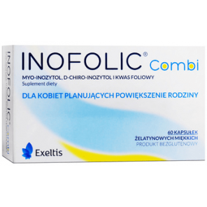  Inofolic combi, kapsułki miękkie, 60 szt. - zdjęcie produktu