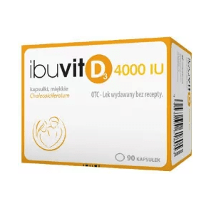 Ibuvit D3 4000 IU, kapsułki miękkie, 90 szt. - zdjęcie produktu