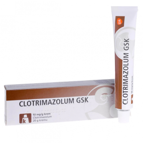 Clotrimazolum GSK, 10 mg/g, krem, 20 g - zdjęcie produktu