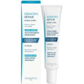 Ducray Keracnyl Repair, regenerujący balsam do ust, skóra sucha, 15 ml - zdjęcie produktu