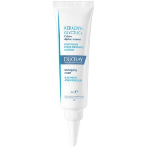 Ducray Keracnyl Glycolic+, krem odblokowujący, 30 ml - zdjęcie produktu