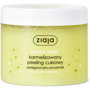  Ziaja Lemon Cake karmelizowany peeling cukrowy, 300 ml - zdjęcie produktu