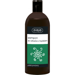 Ziaja, szampon pokrzywowy do włosów z łupieżem, 500 ml - zdjęcie produktu