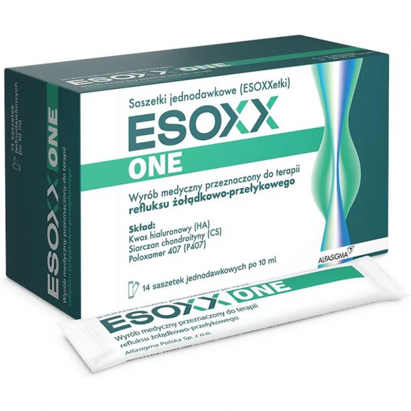Esoxx One, saszetki jednodawkowe po 10 ml, 14 szt. Esoxx One, saszetki jednodawkowe po 10 ml, 14 szt. - zdjęcie produktu