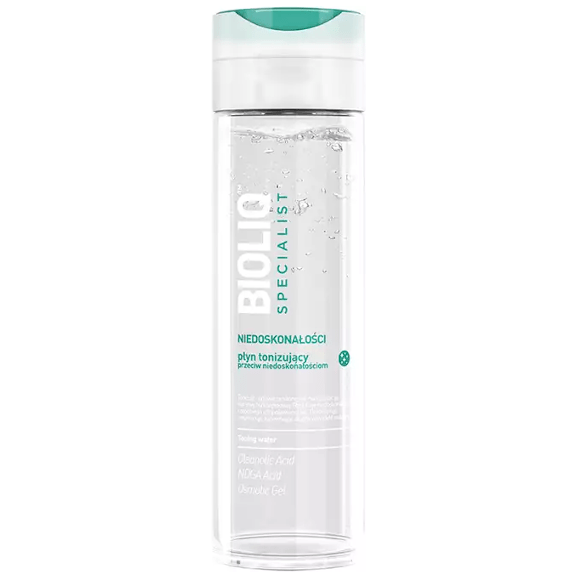 Bioliq Specialist Niedoskonałości, płyn tonizujący przeciw niedoskonałościom, 200 ml Bioliq Specialist Niedoskonałości, płyn tonizujący przeciw niedoskonałościom, 200 ml - zdjęcie produktu