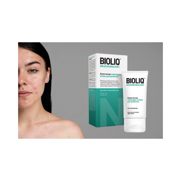 Bioliq Specialist Niedoskonałości, krem na noc redukujący zmiany potrądzikowe, 30 ml Bioliq Specialist Niedoskonałości, krem na noc redukujący zmiany potrądzikowe, 30 ml - zdjęcie produktu