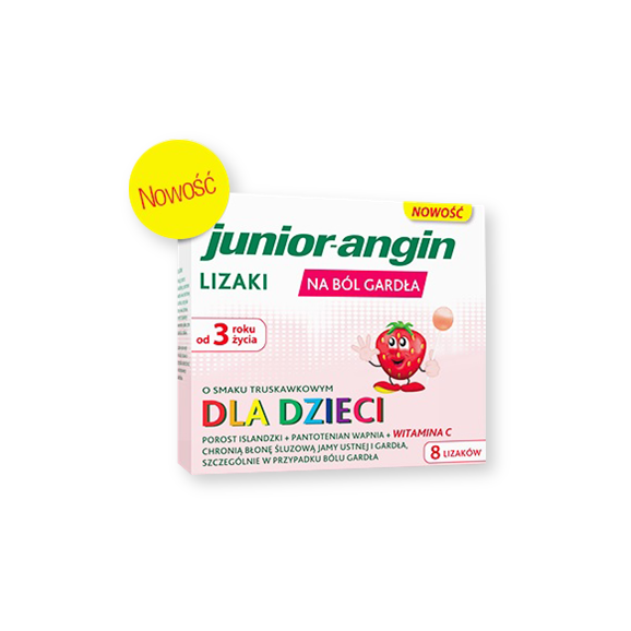 Junior Angin, lizaki, 8 szt. Junior Angin, lizaki, 8 szt. - zdjęcie produktu