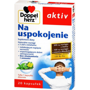 Doppelherz aktiv Na uspokojenie, kapsułki, 20 szt. - zdjęcie produktu