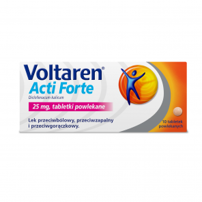 Voltaren Acti Forte, 25 mg, tabletki, 10 szt. - zdjęcie produktu