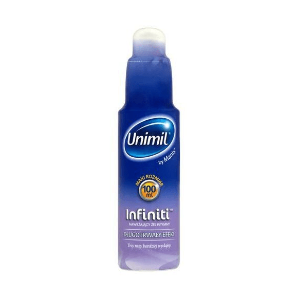 Unimil Infiniti, nawilżający żel intymny, 100 ml Unimil Infiniti, nawilżający żel intymny, 100 ml - zdjęcie produktu