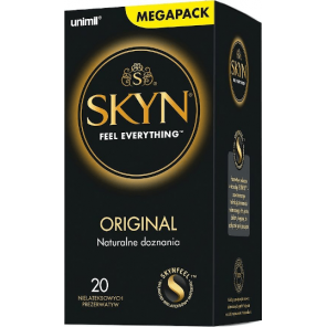 Prezerwatywy Unimil skyn original, 20 sztuk - zdjęcie produktu