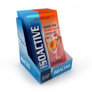 Activlab Isoactive, napój izotoniczny w proszku, smak herbaty brzoskwiniowej, saszetka, 1 szt. - zdjęcie produktu