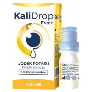 KaliDrop Free+, krople do oczu z jodkiem potasu, 10 ml - zdjęcie produktu
