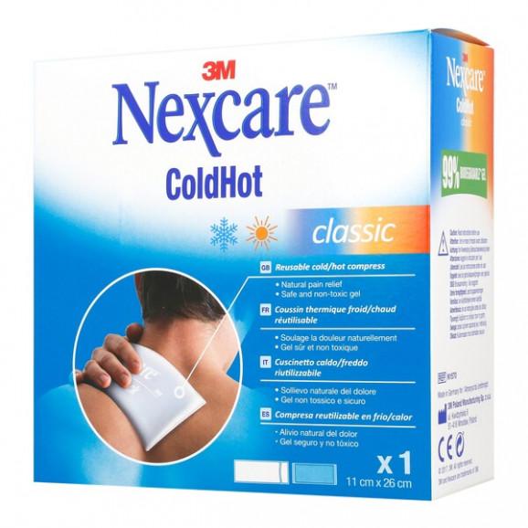 Nexcare Cold Hot Classic, okłady żelowe ciepło-zimno, 11 x 26 cm, 1 szt. Nexcare Cold Hot Classic, okłady żelowe ciepło-zimno, 11 x 26 cm, 1 szt. - zdjęcie produktu