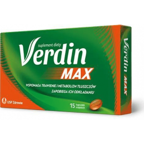 Verdin Max, kapsułki miękkie, 15 szt. - zdjęcie produktu