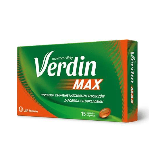 Verdin Max, kapsułki miękkie, 15 szt. Verdin Max, kapsułki miękkie, 15 szt. - zdjęcie produktu