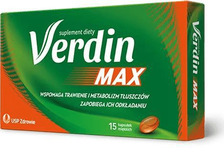 Verdin Max, kapsułki miękkie, 15 szt.