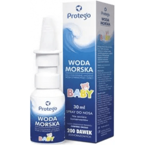 Protego Woda Morska Baby, spray do nosa dla dzieci i niemowląt, 30 ml - zdjęcie produktu